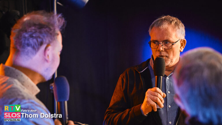 Jan van Beekhuizen, CDA, in debat bij RTV SLOS