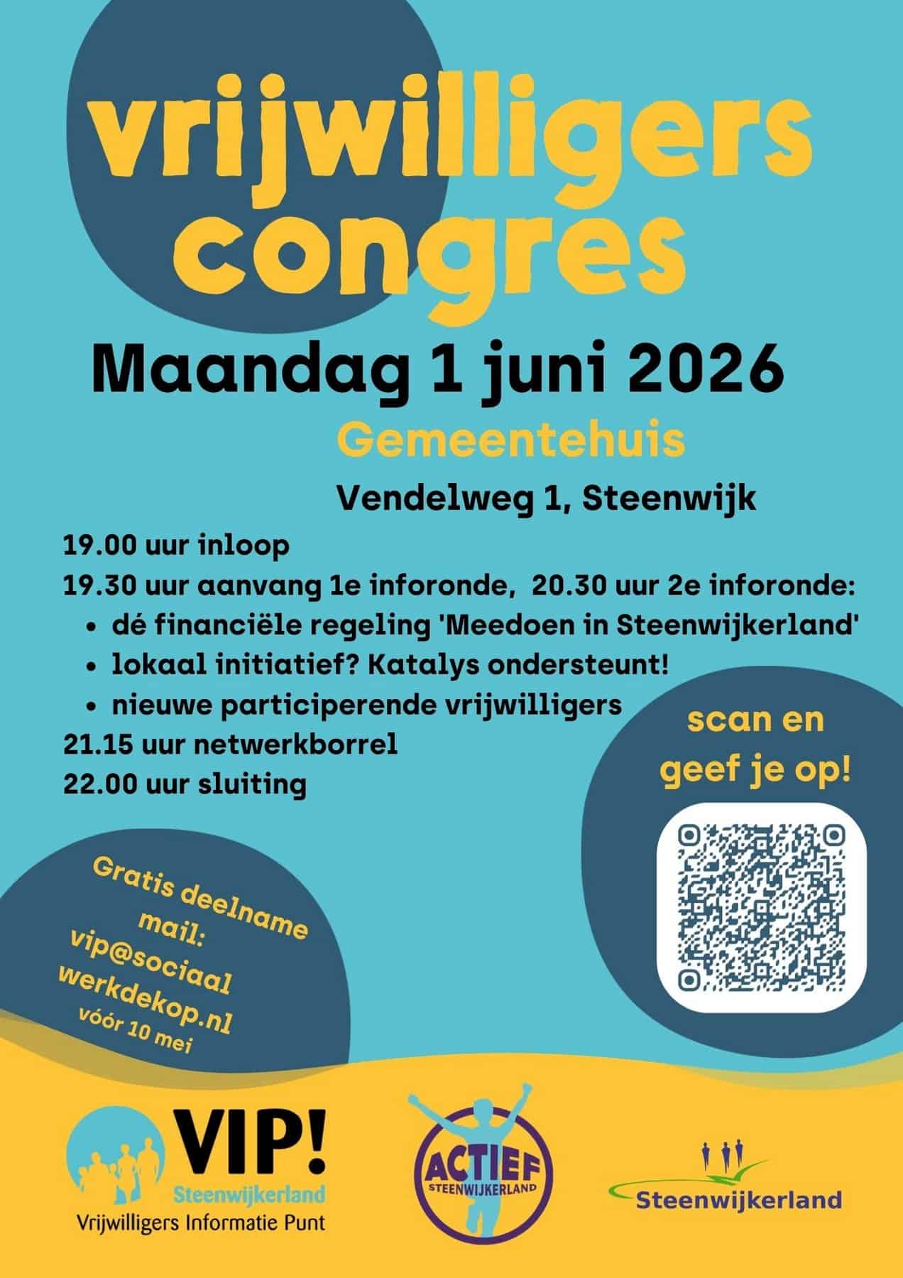 Vrijwilligerscongres 2026 - foto aangeleverd