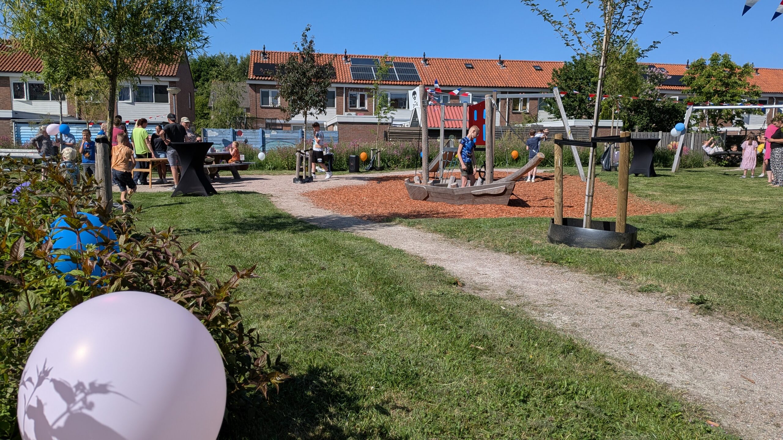 Buurttuin De Kleine Brink Steenwijkerwold (foto: de Werven).