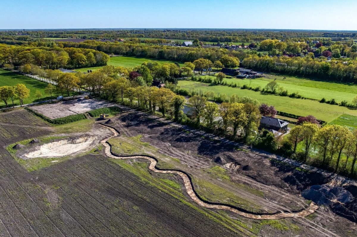 Aanleg Dorpspark Willemsoord foto Ferry de Lange