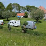 En drukte op campings, hier Camping Veldhuis tussen Baarlo en Blokzijl (foto: De Werven).