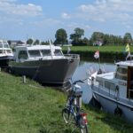 Plezierjachten nabij Steenwijk Kanaal Steenwijk-Ossenzijl Foto De Werven