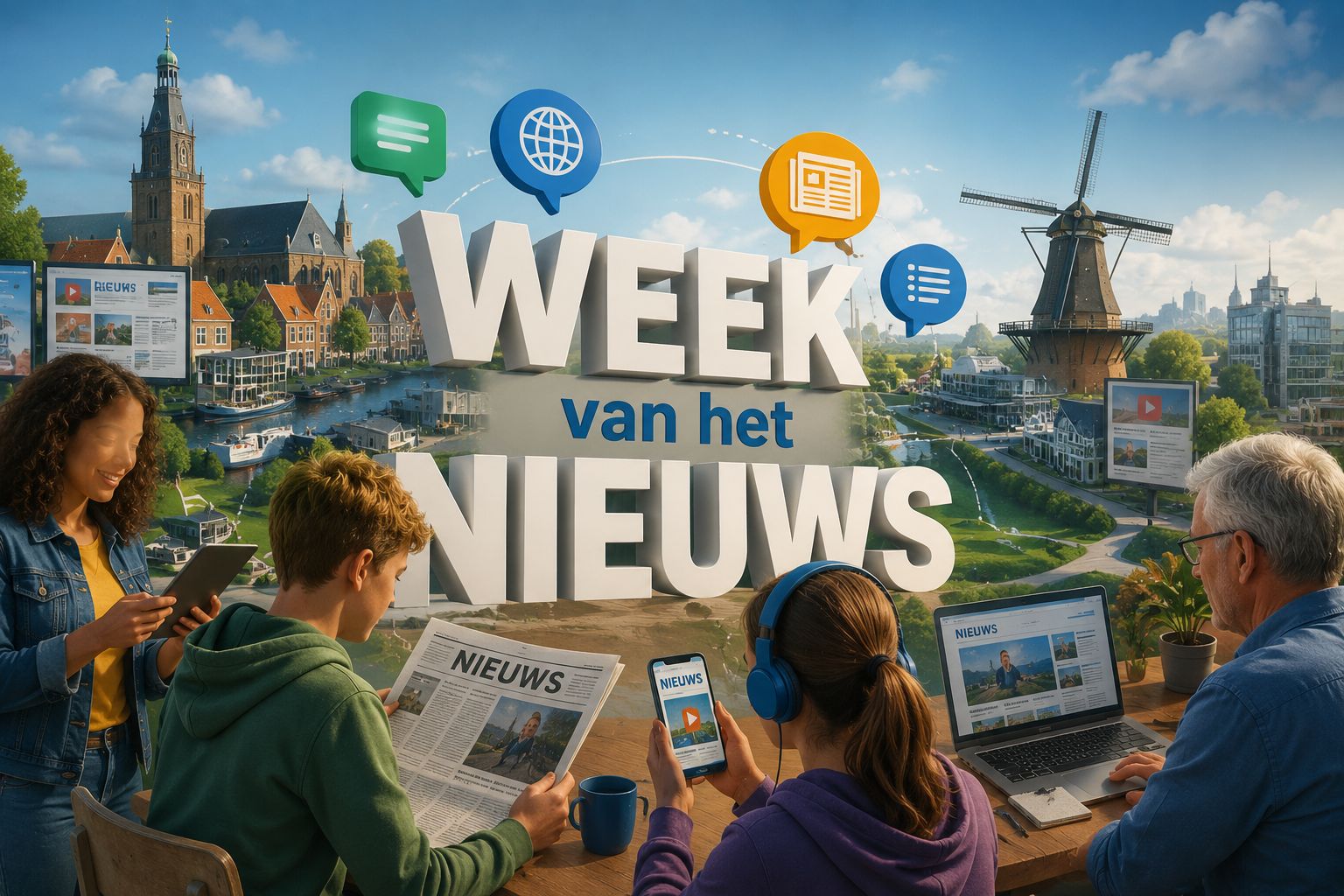 Week van het Nieuws foto AI