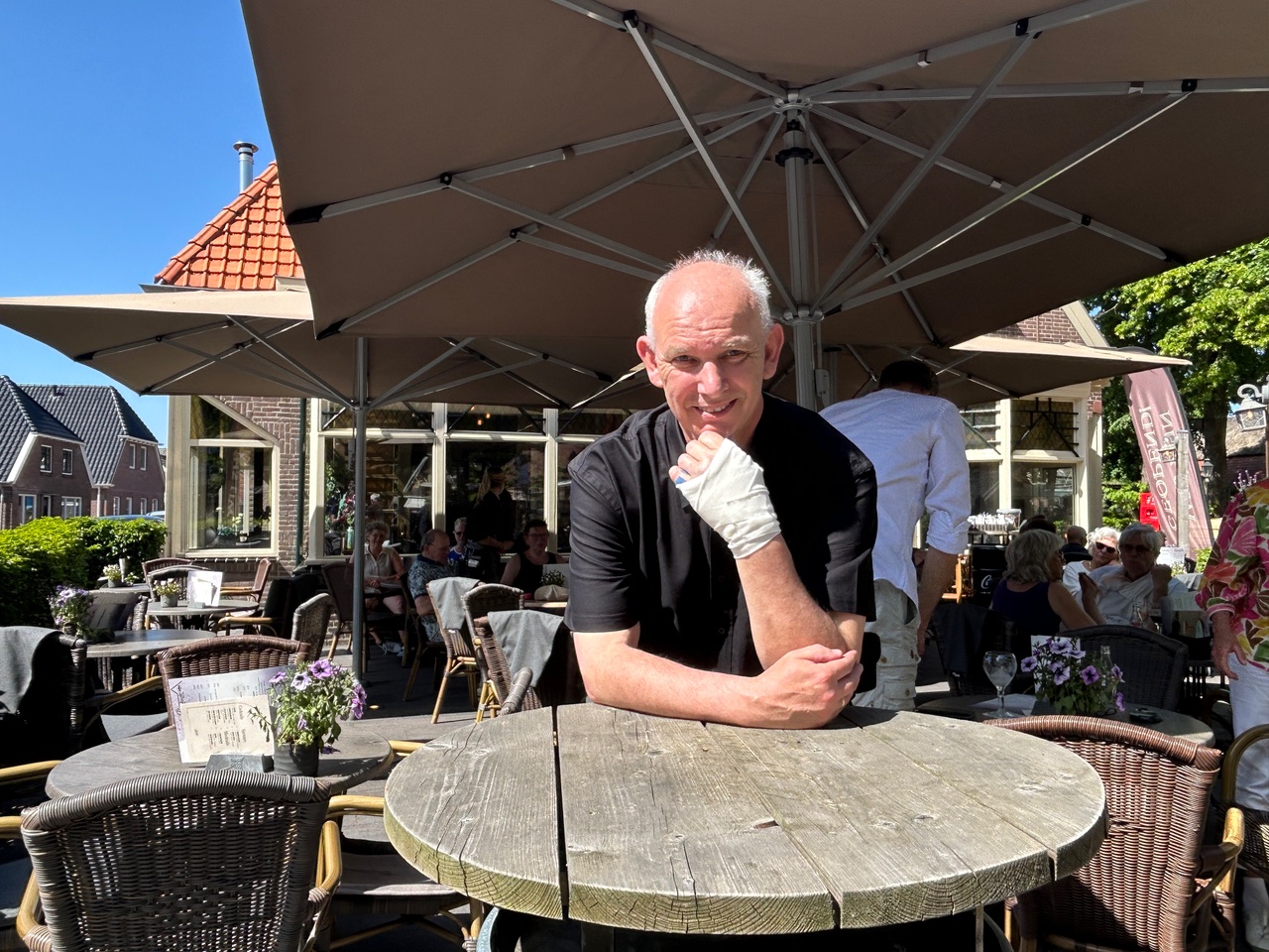 Erik Ekelmans Dieverse kelner (foto Marcus Siebes)