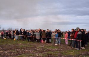 Paasvuur in Oldetrijne (foto: Lenus van der Broek)
