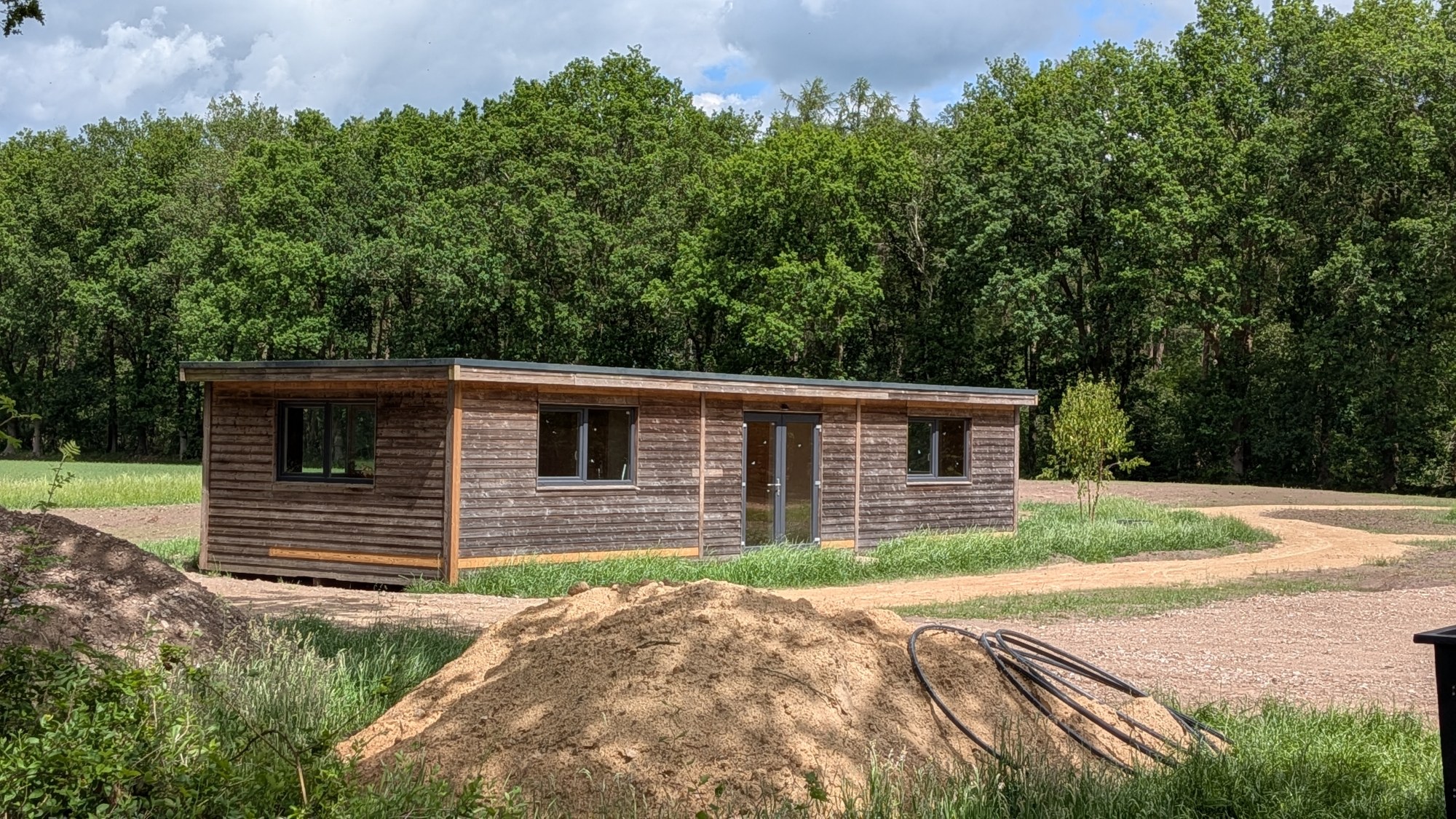 Nieuw kantoor Natuurbegraafplaats Heidewold (foto: De Werven).