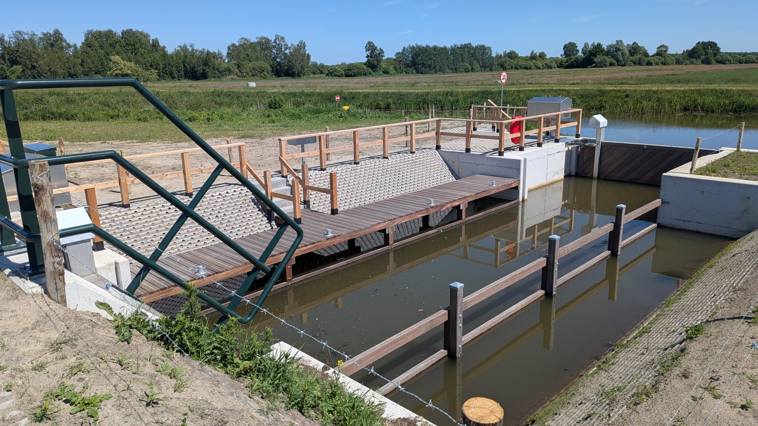 Nieuwe sluis Eeserwold (foto: De Werven).